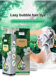 Bubble Hair Dye Shampoo