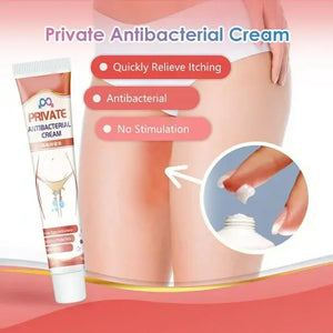 Private antibacterial cream
