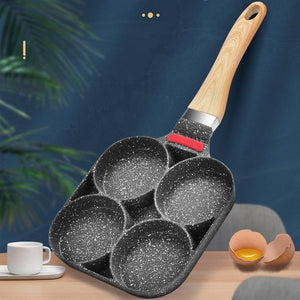 4-Hole Frying Pan