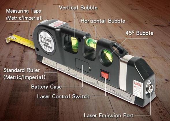 4 in 1 Laser Measuring Tool